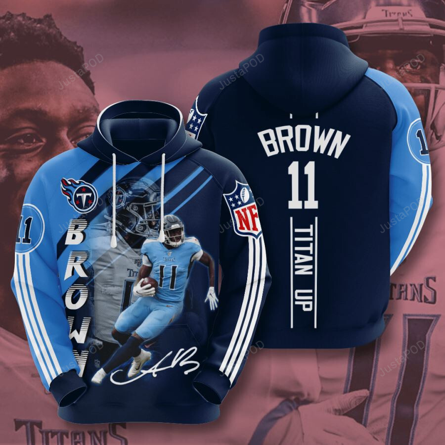 Tennessee Titans 3d All Over Print Hoodie Zip-up Hoodie-trungten-z0y9m