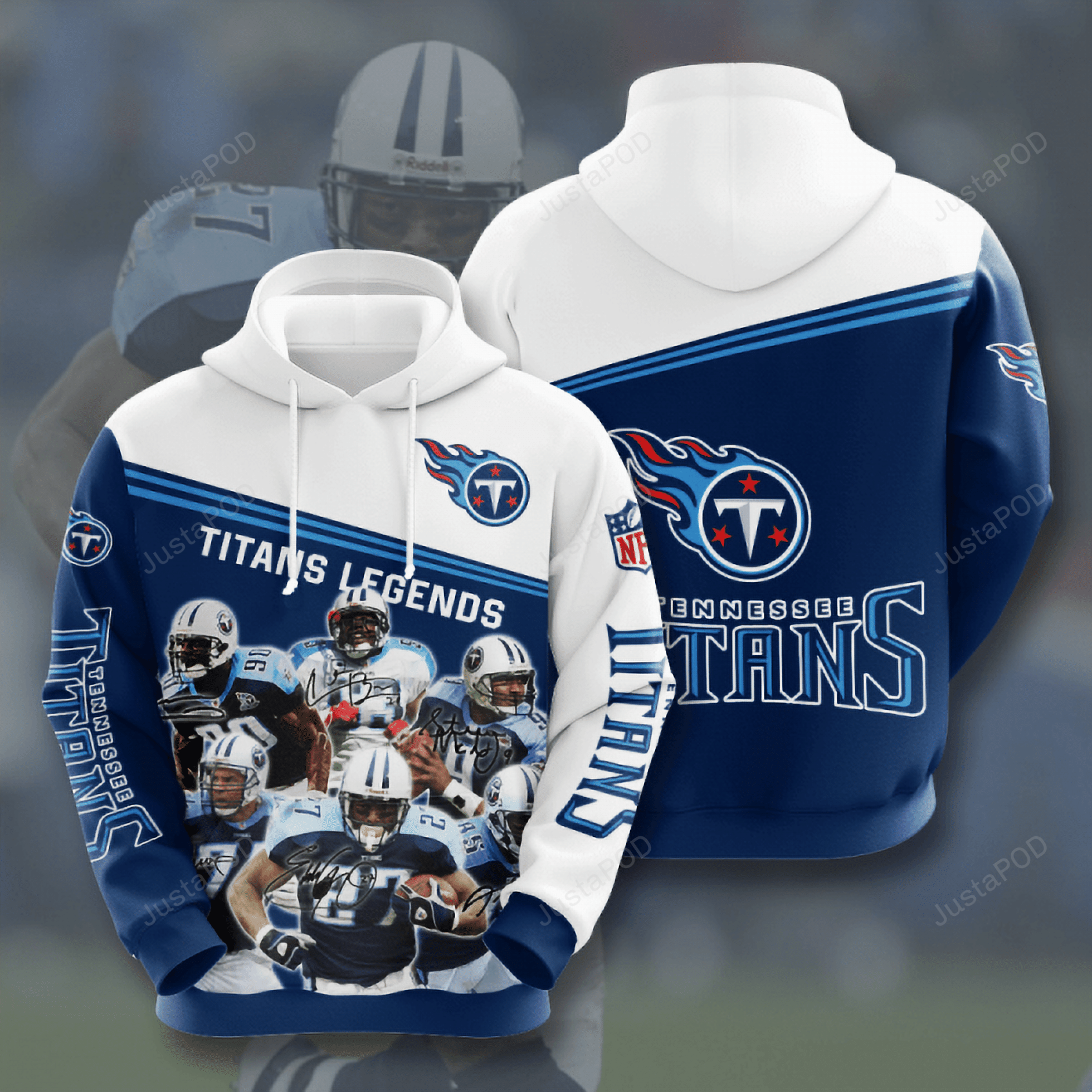 Tennessee Titans 3d Hoodie Style 3