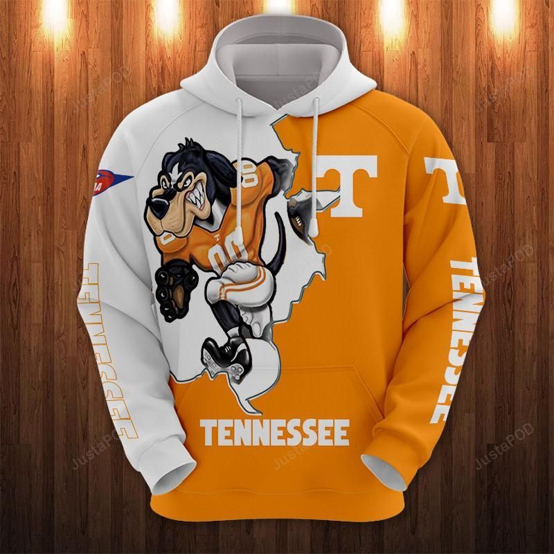 Tennessee Volunteers 3d All Over Print Hoodie Zip-up Hoodie