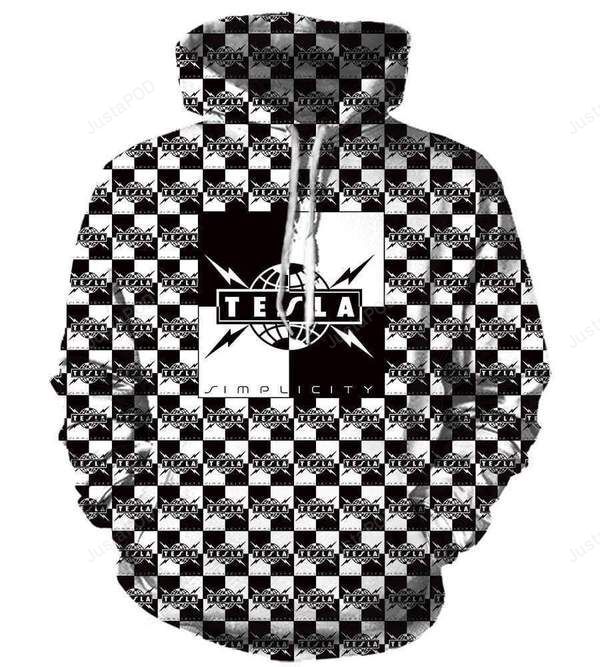 Tesla The Band 3d All Over Print Hoodie Zip-up Hoodie