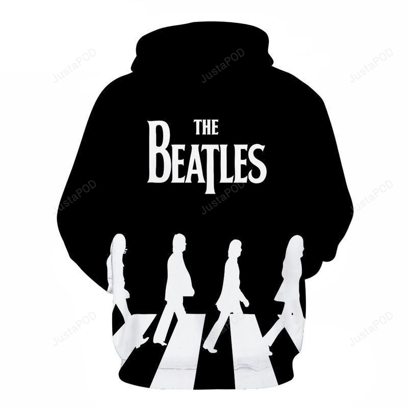 The Beatles Classic Scene 3d All Over Print Hoodie Zip-up Hoodie