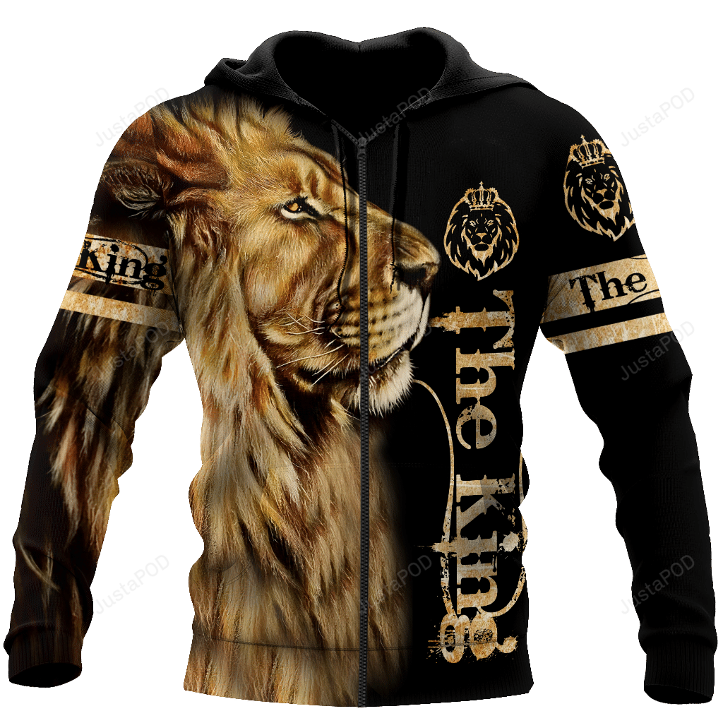 The Lion King 3d All Over Print Hoodie Zip-up Hoodie