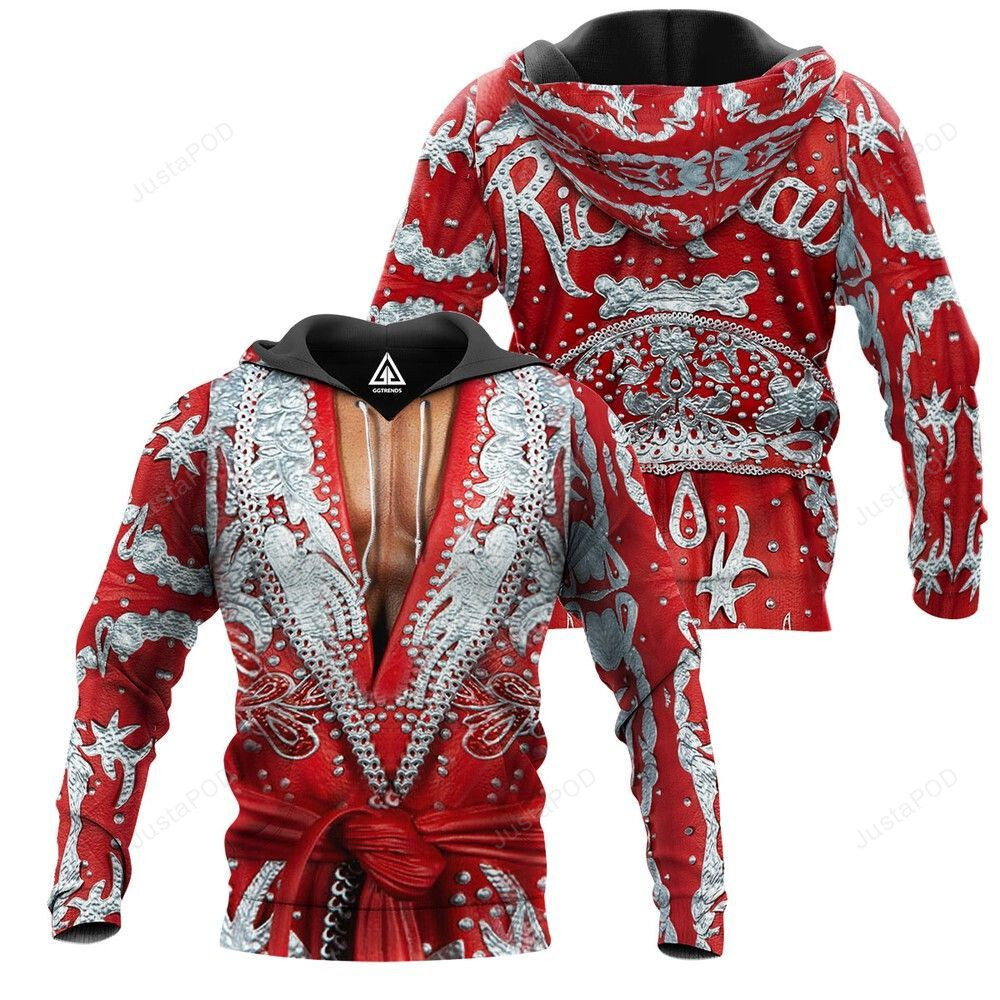 The Nature Boy Robe 3d All Over Printed Hoodie Zip- Up Hoodie