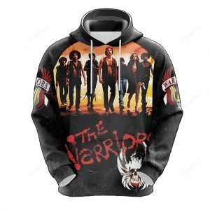 The Warriors 3d All Over Print Hoodie Zip-up Hoodie