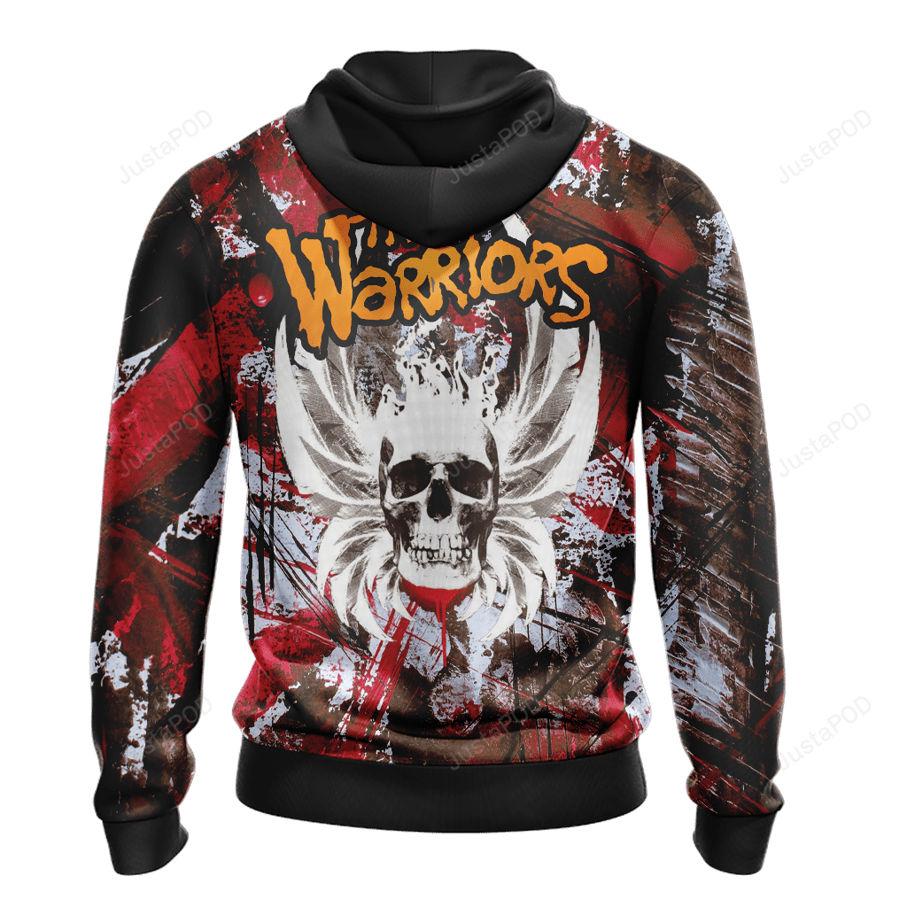 The Warriors 3d All Over Print Hoodie Zip-up Hoodie