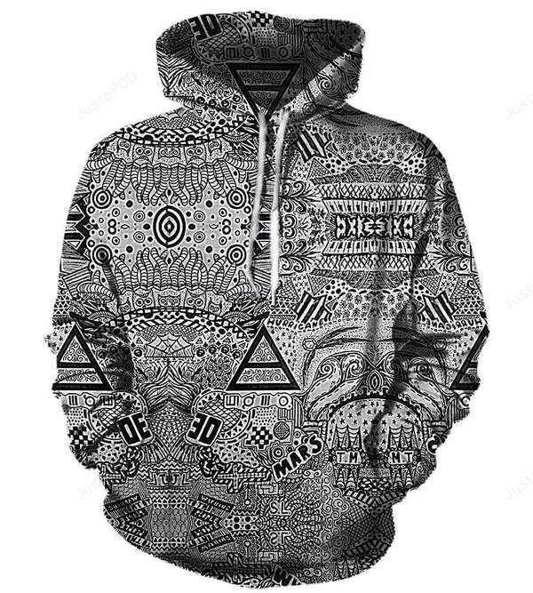 Thirty Seconds To Mars 3d All Over Print Hoodie Zip-up Hoodie