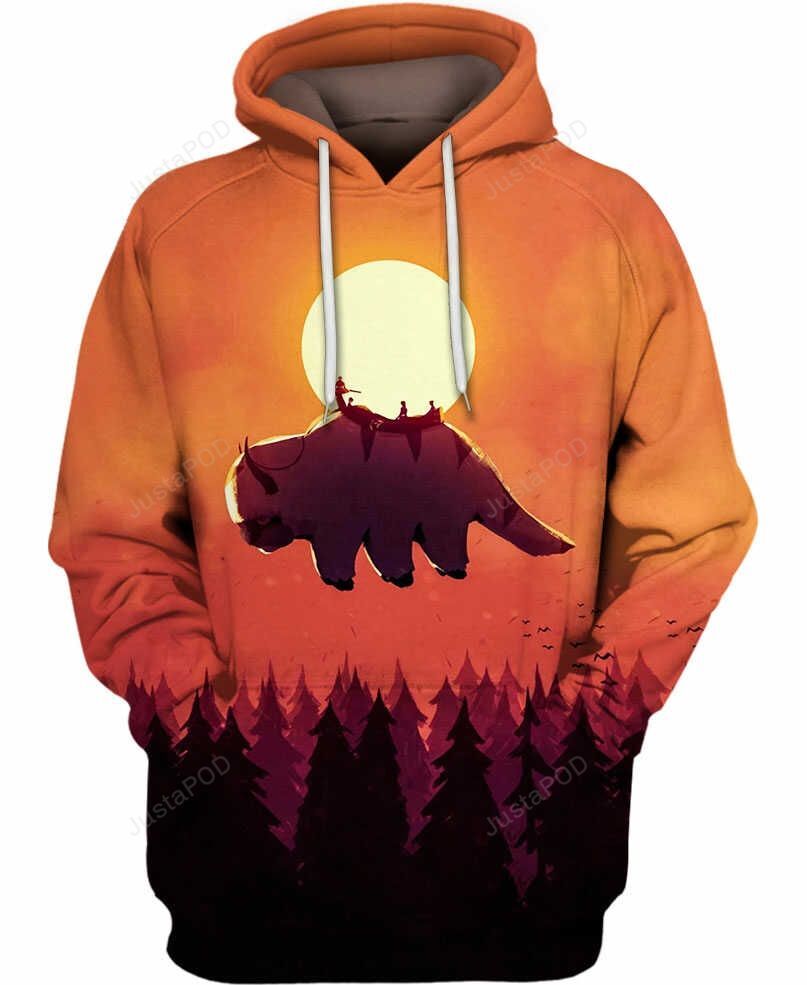 To The Moon With Appa 3d All Over Print Hoodie Zip-up Hoodie