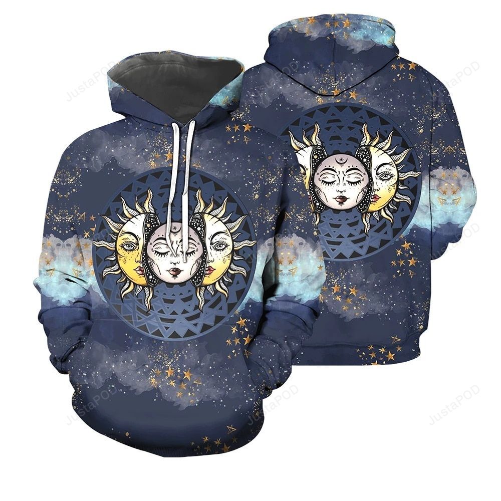 Trippy Psychedelic 3d All Print Hoodie Zip- Up Hoodie