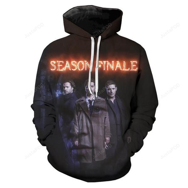 Tv Series Supernatural 3d All Over Print Hoodie Zip-up Hoodie