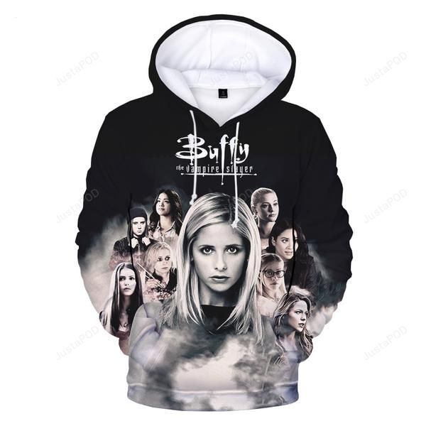 Tv Show Buffy The Vampire Slayer For Unisex 3d All Over Print Hoodie Zip-up Hoodie