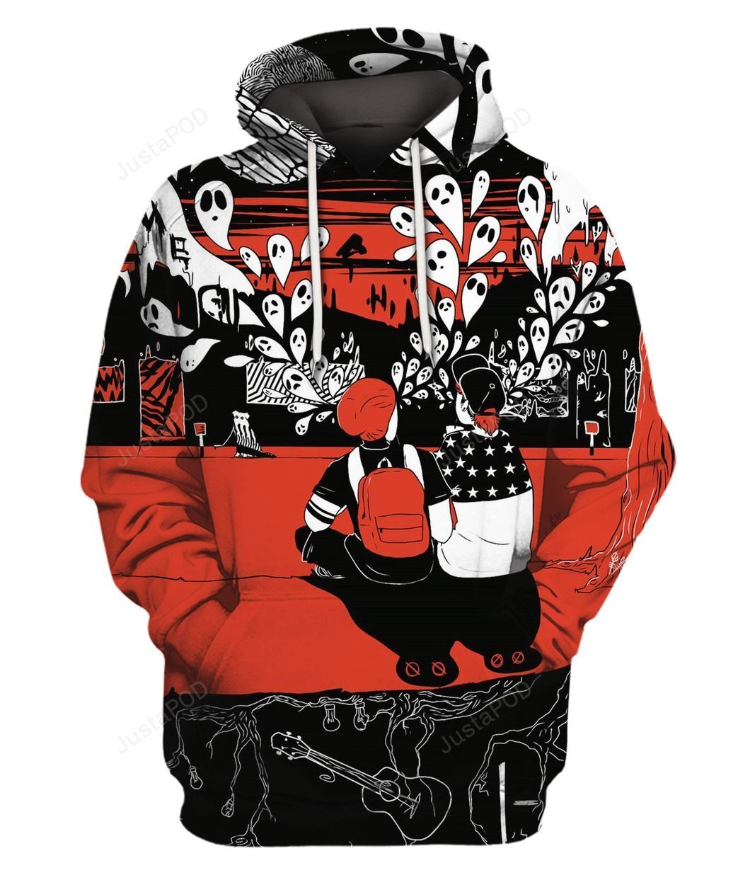 Twenty One Pilots Poster 3d Hoodie