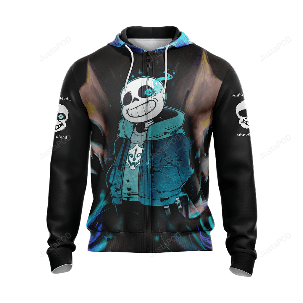 Undertale 3d All Over Print Hoodie Zip-up Hoodie