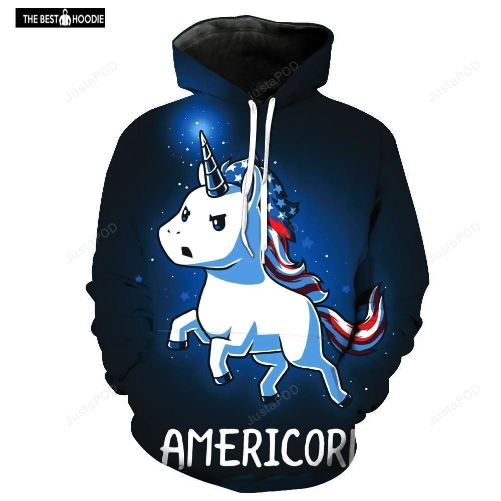 Unicorn 3d All Over Print Hoodie Zip-up Hoodie-trungten-0tafv