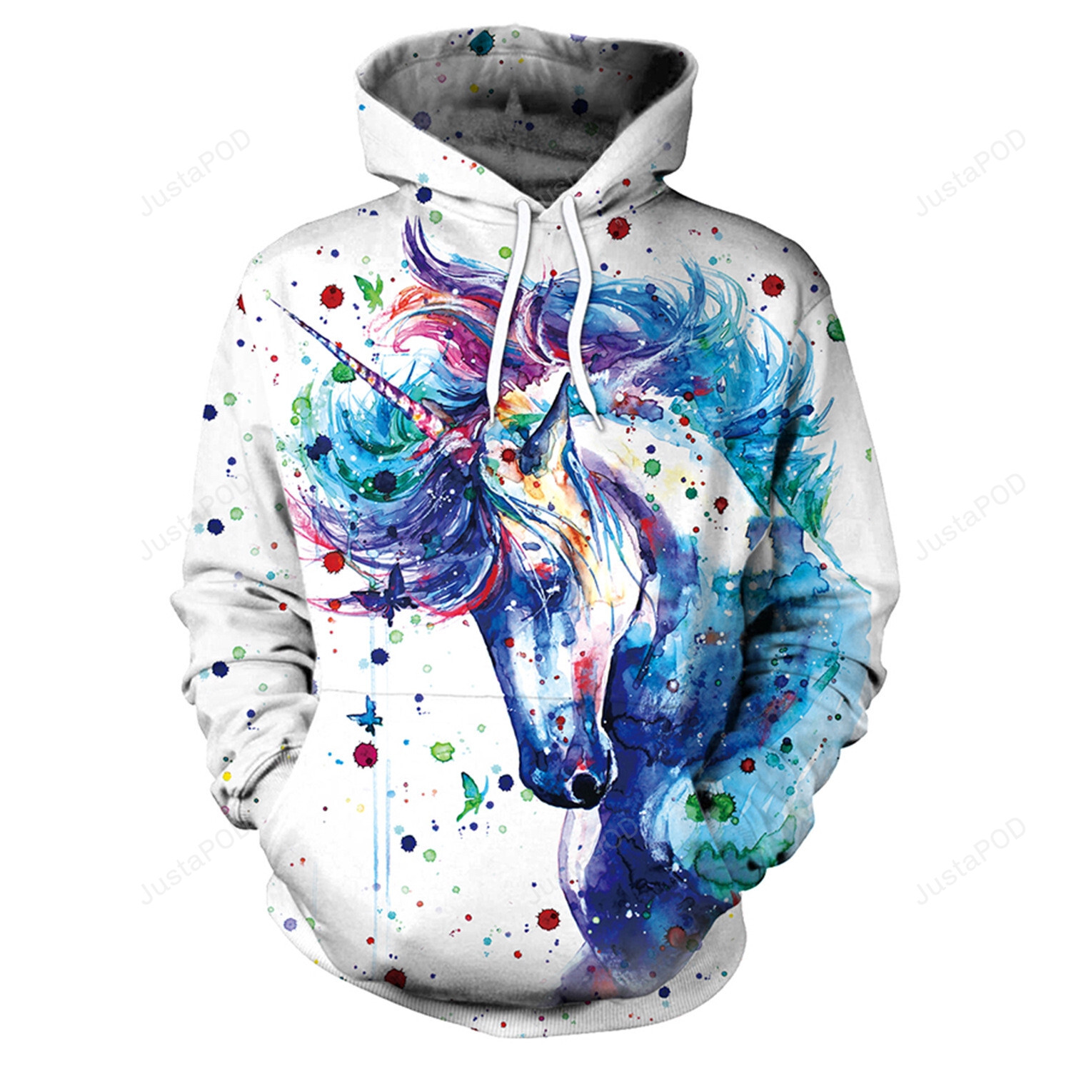 Unicorn 3d All Over Print Hoodie Zip-up Hoodie-trungten-2mjzw