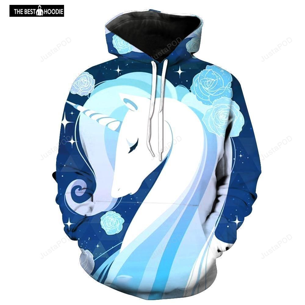 Unicorn 3d All Over Print Hoodie Zip-up Hoodie-trungten-fnhqe