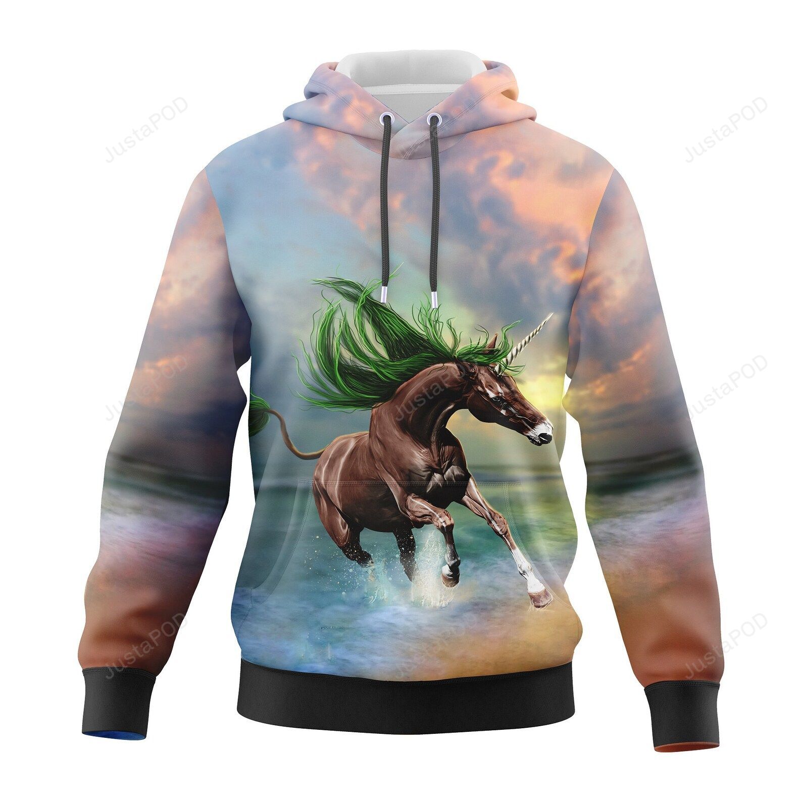 Unicorn 3d All Over Print Hoodie Zip-up Hoodie-trungten-m6lw8