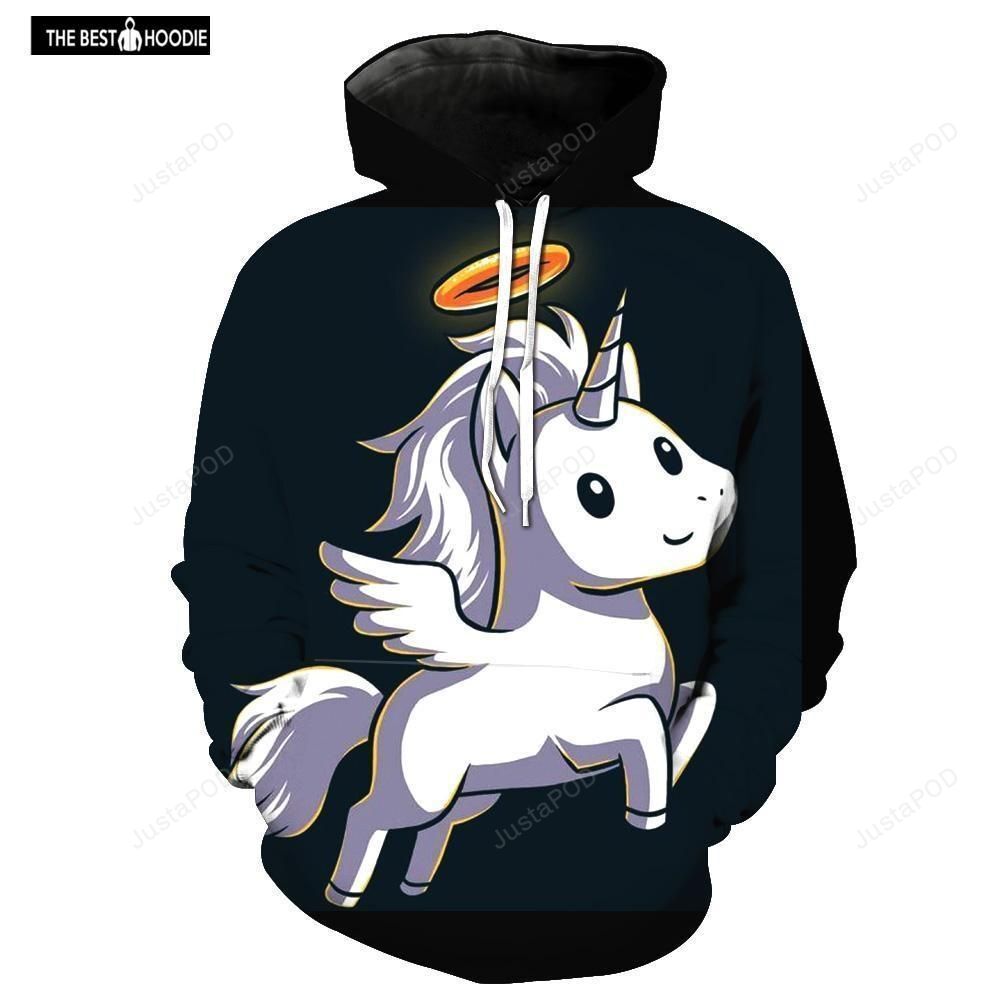 Unicorn 3d All Over Print Hoodie Zip-up Hoodie-trungten-wchbl