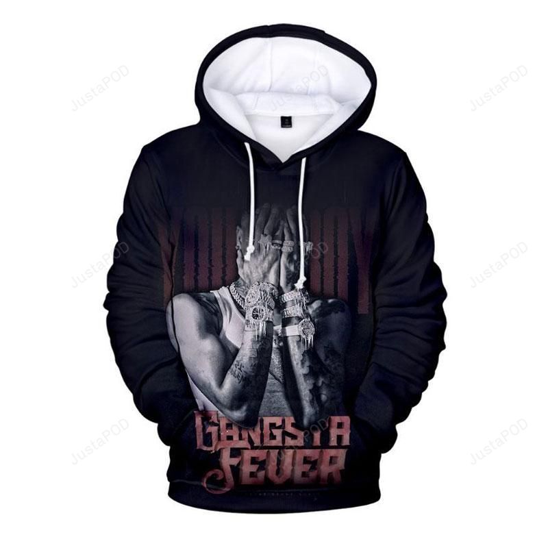 Unisex Youngboy Never Broke Again 3d Hoodie For Men Women All Over 3d Printed Hoodie Gangsta Fever Sweatshirt Pullover