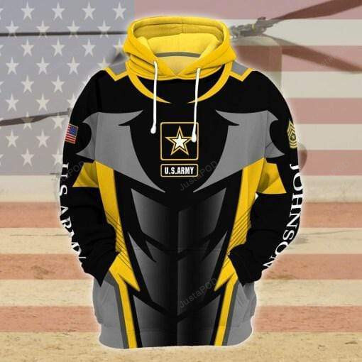 Us Army Military Veteran 3d All Print Hoodie Zip- Up Hoodie