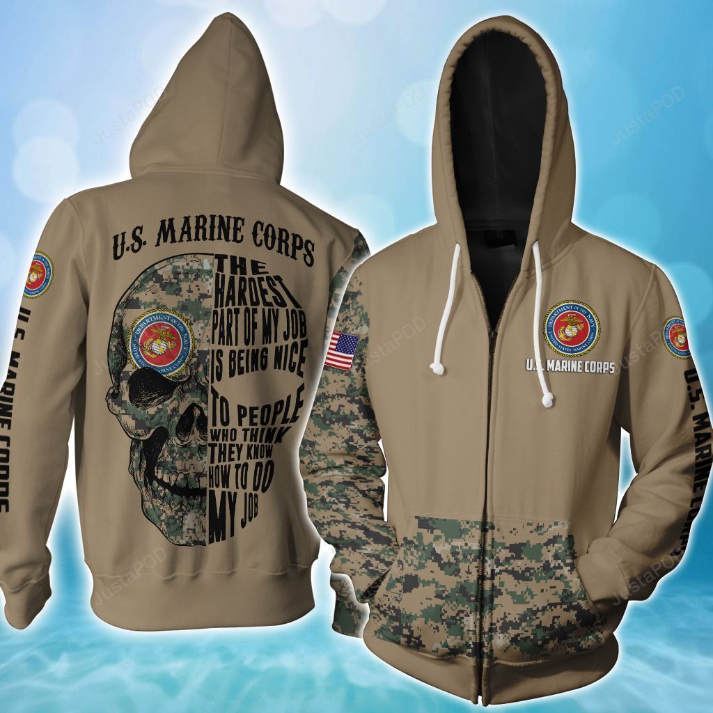 Us Marine Corps 3d All Over Printed Hoodie-trungten-cub0v