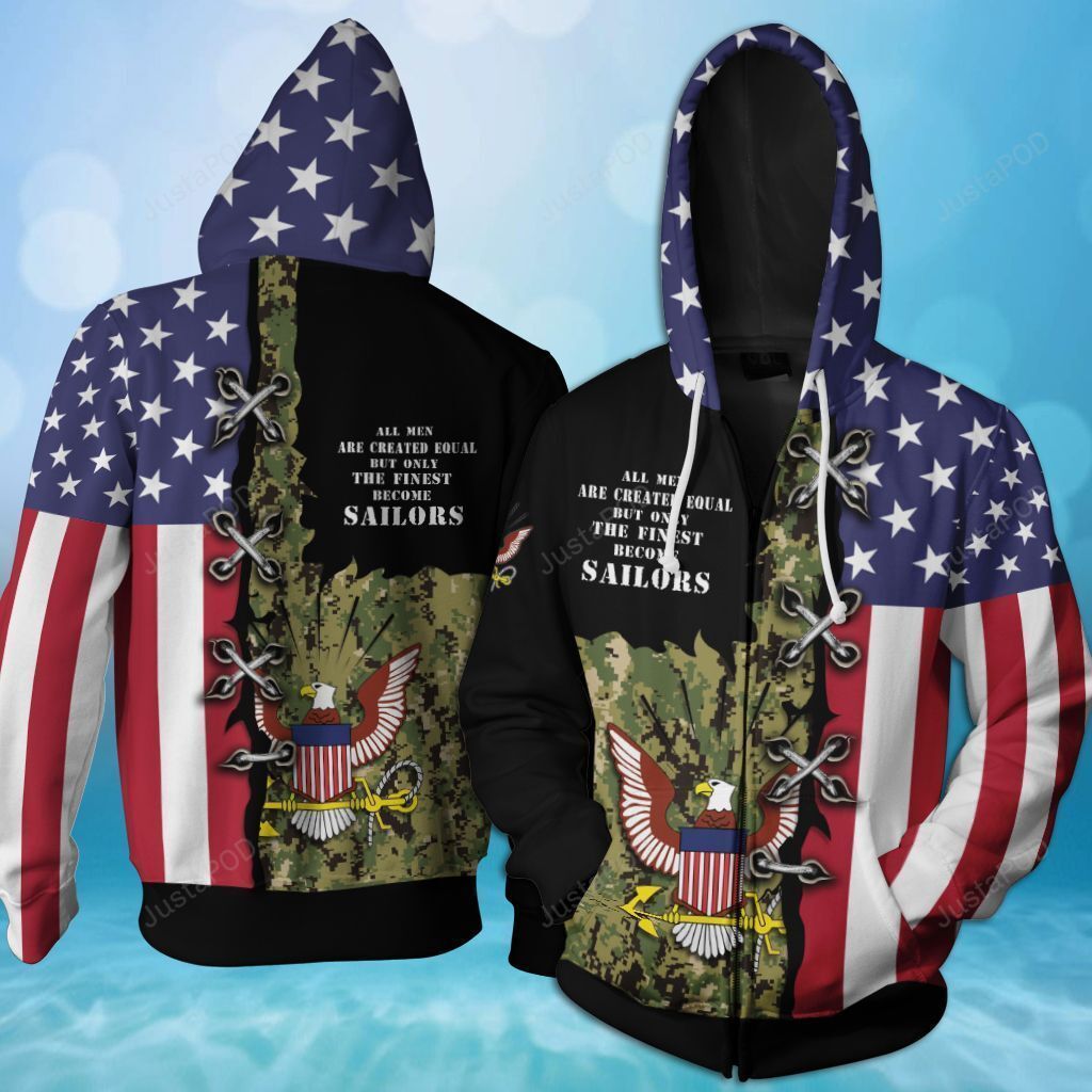 Us Navy 3d All Over Printed Hoodie-trungten-8scko