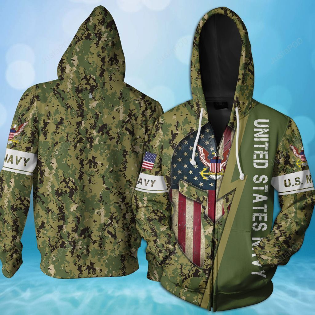 Us Navy 3d All Over Printed Hoodie-trungten-harkx