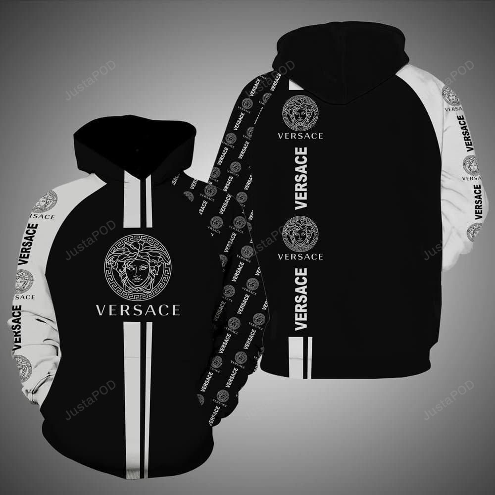 Versace Men And Women 3d Hoodie Shirt Hoodie Zip Hoodie Sweatshirt T-shirt Versace 3d Shirt Versace 3d All Over Printed Shirt