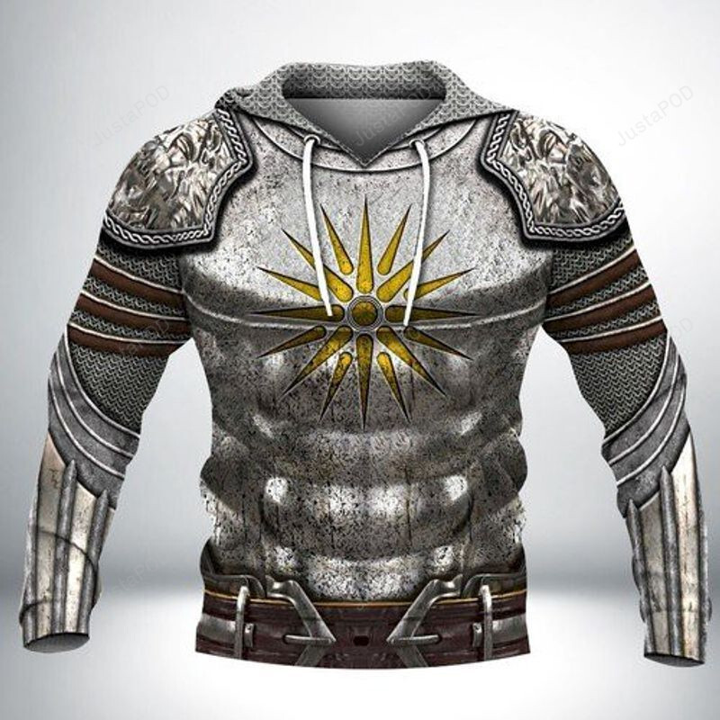 Viking Armor Tattoo 3d All Over Print Hoodie Zip-up Hoodie