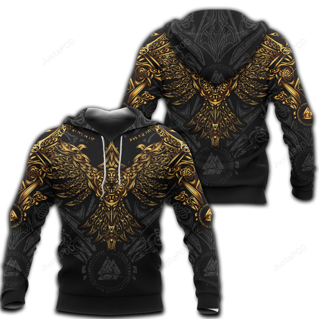 Viking Tatoo 3d All Print Hoodie Zip- Up Hoodie