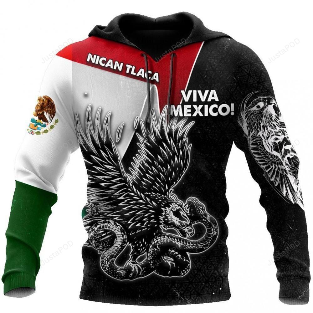 Viva Mexico Hoodie 3d