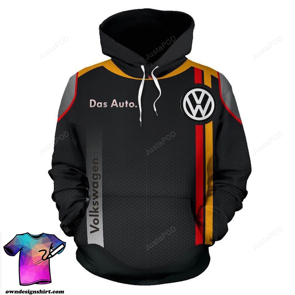 Volkswagen Das Auto Boss 3d All Over Print Hoodie Zip-up Hoodie