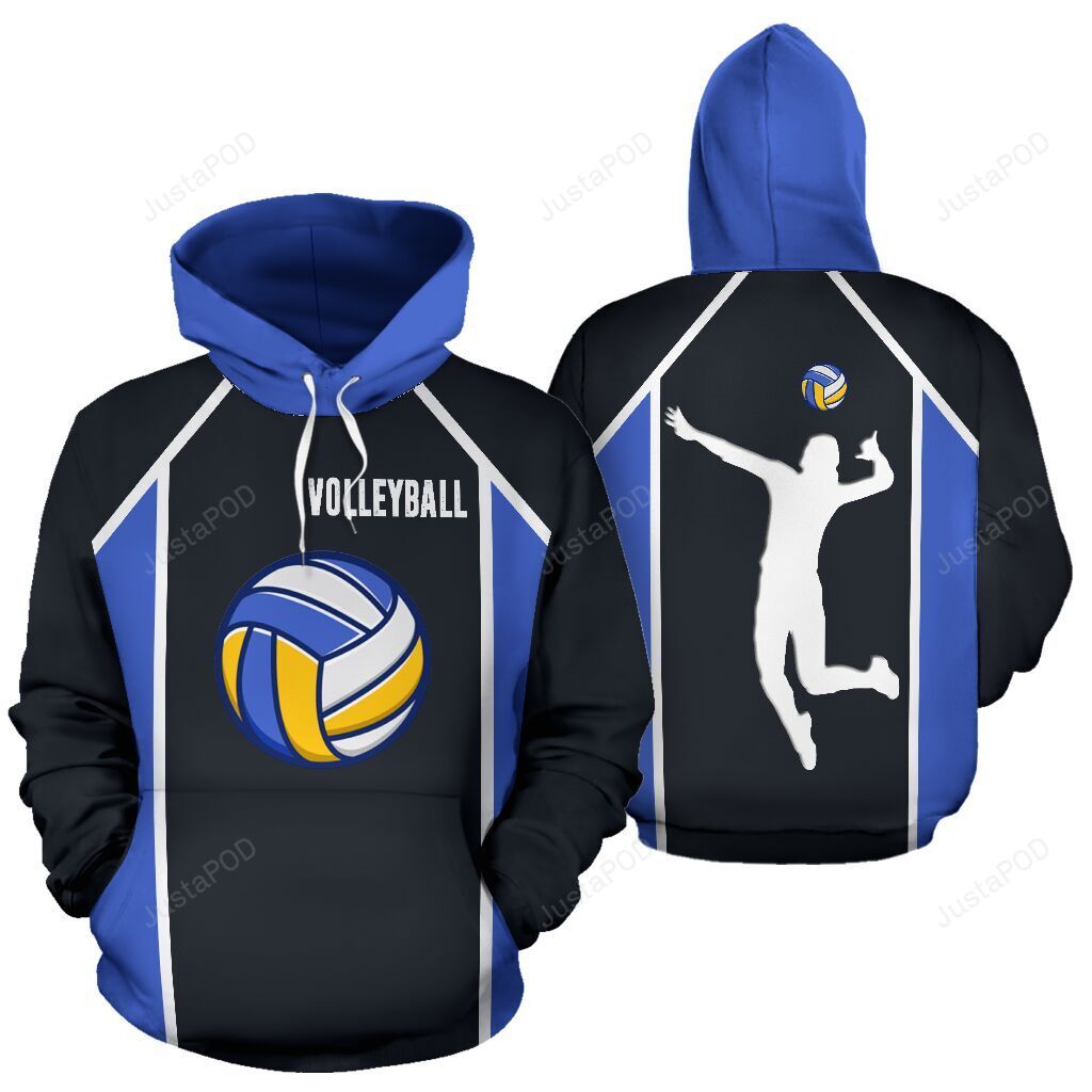 Volleyball 3d All Over Print Hoodie Zip-up Hoodie-trungten-lg2pg