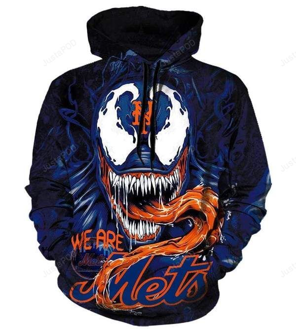 We Are Mets 3d All Over Print Hoodie Zip-up Hoodie