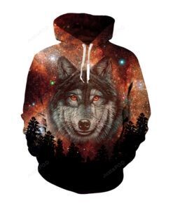 Wolf 3d All Over Print Hoodie Zip-up Hoodie-trungten-lud33