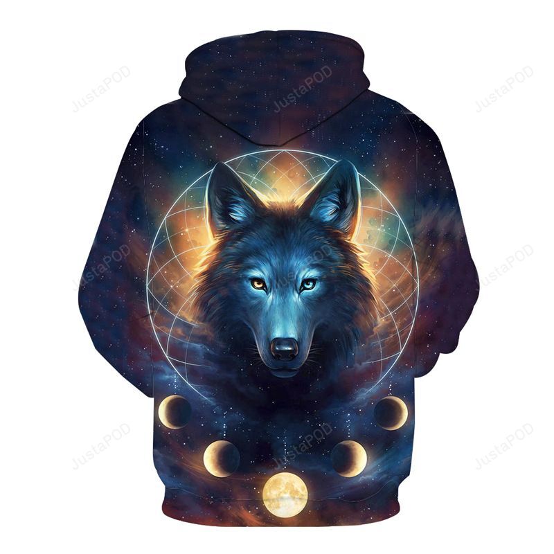 Wolf 3d Hoodie Style 14