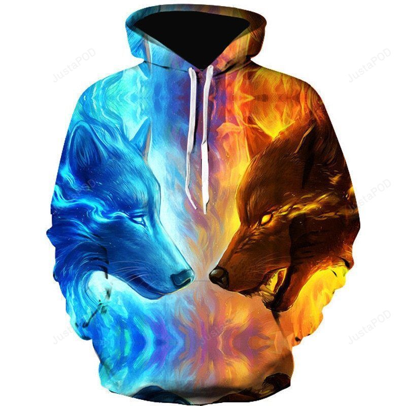 Wolf Style 2 3d Hoodie