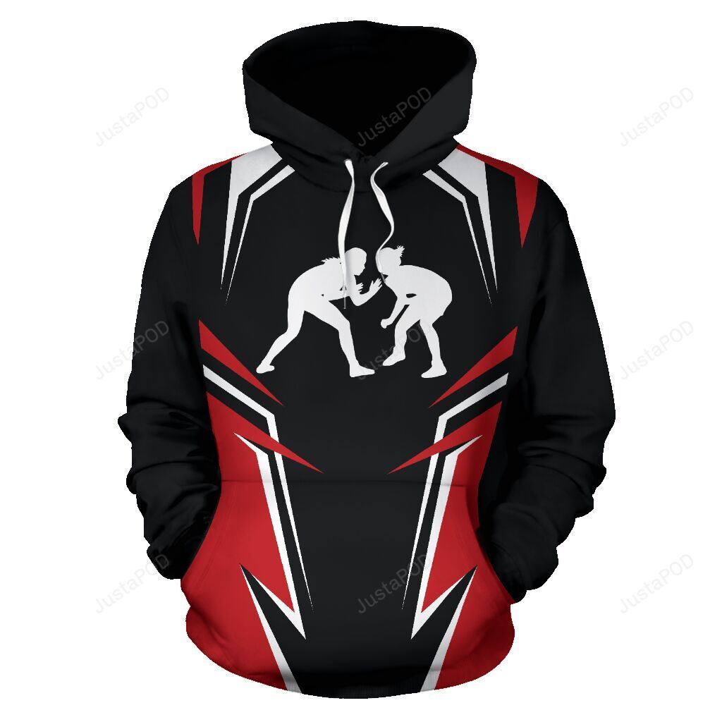 Wrestling 3d All Over Print Hoodie Zip-up Hoodie