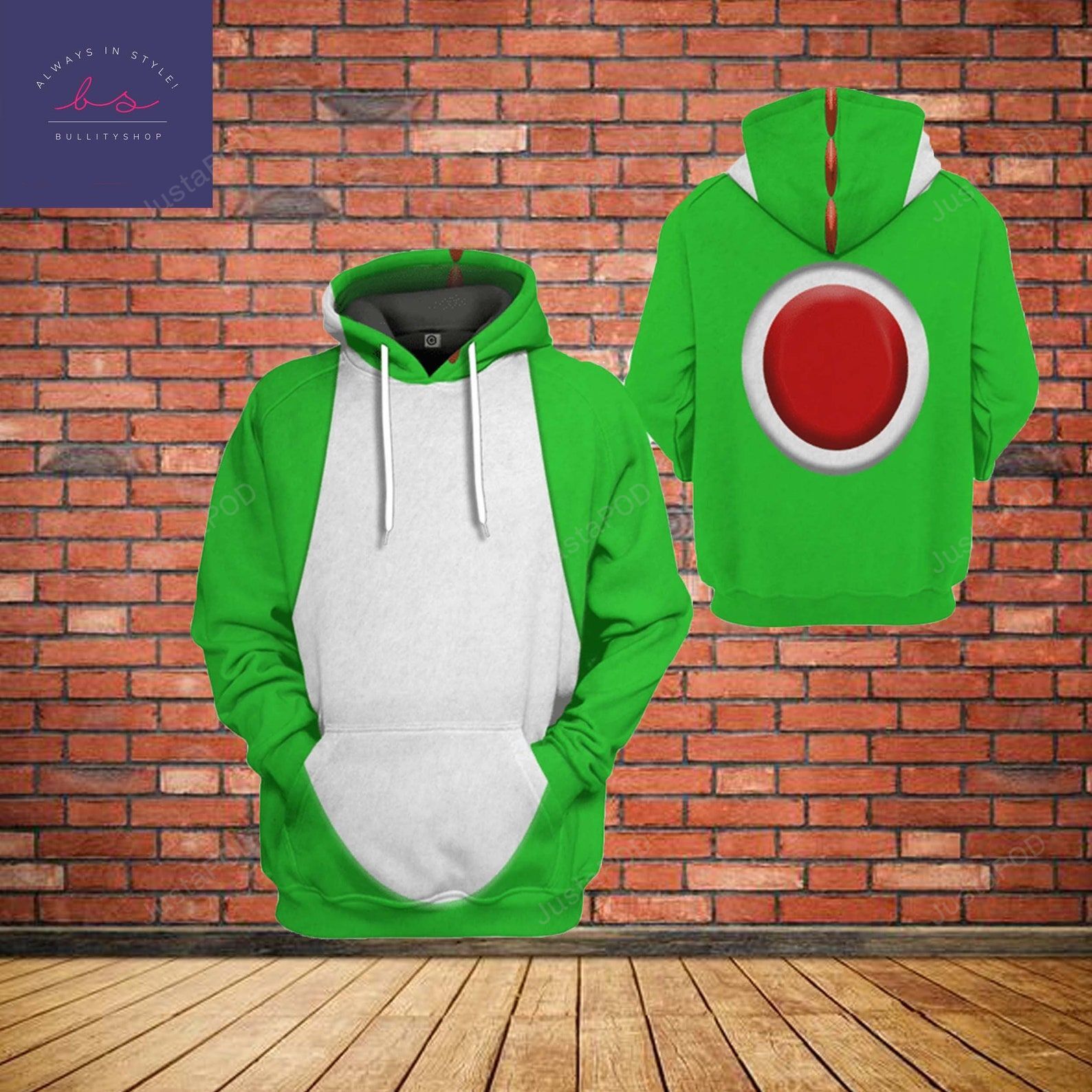 Yoshi Dinosaur 3d All Over Print Hoodie Zip-up Hoodie