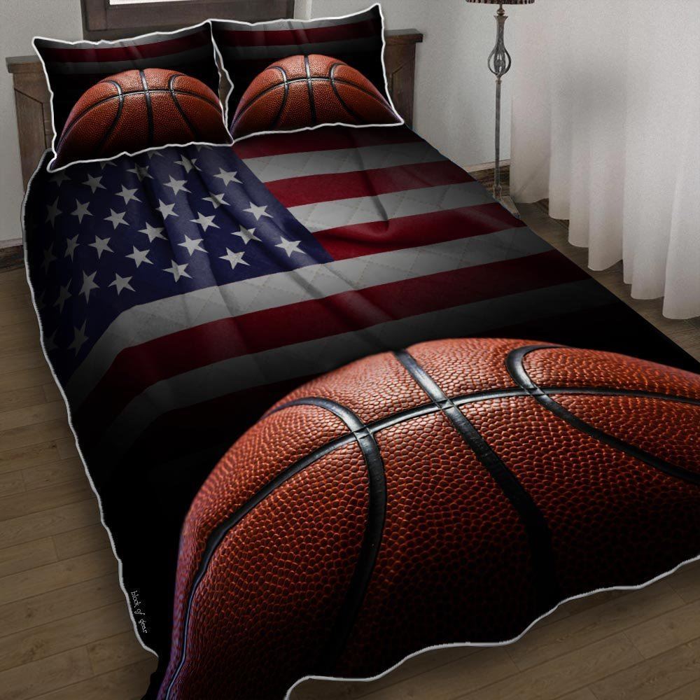 Basketball American Quilt Bedding Set