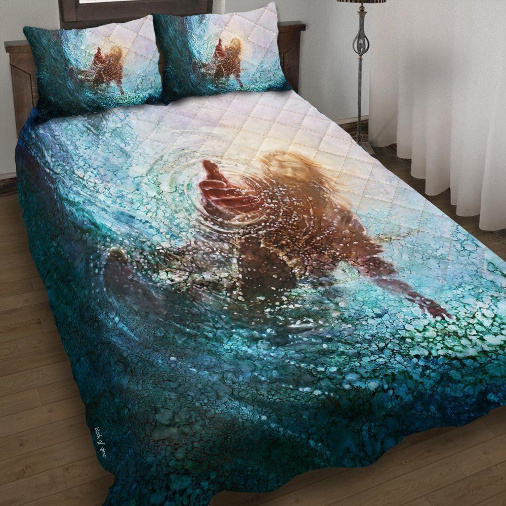 Be Still And Know That I Am God Quilt Bedding Set-qemjv