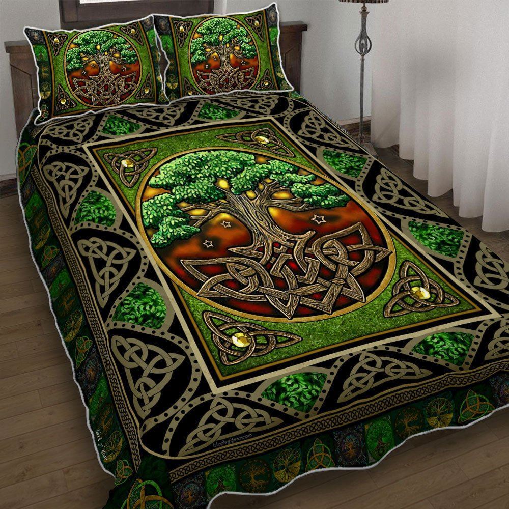 Beautiful Irish Quilt Bedding Set