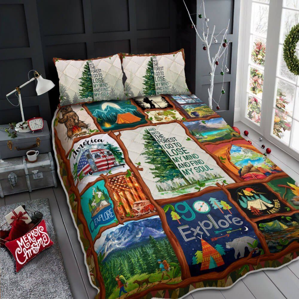 Camping Quilt Bedding Set