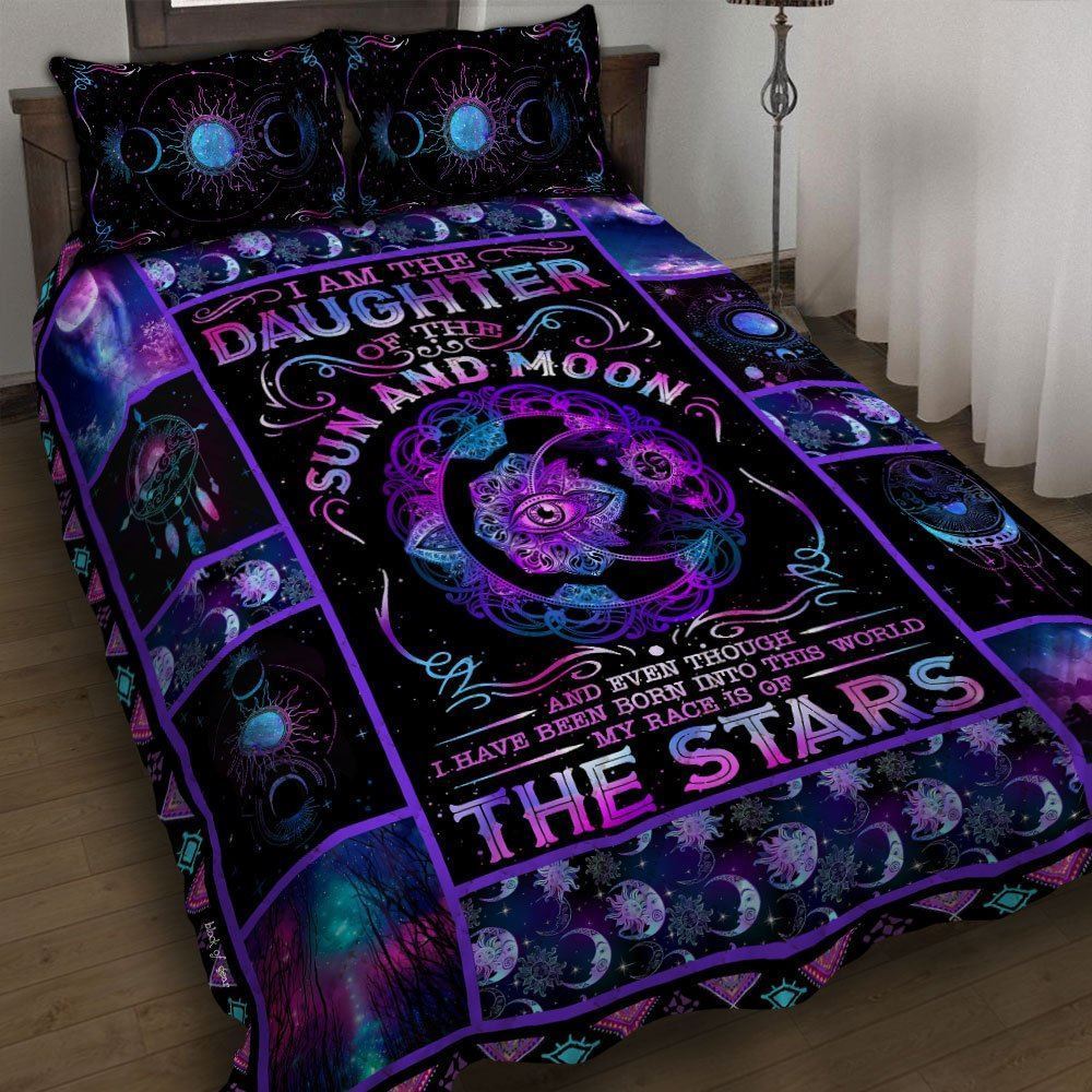 Daughter Of The Sun And Moon Quilt Bedding Set