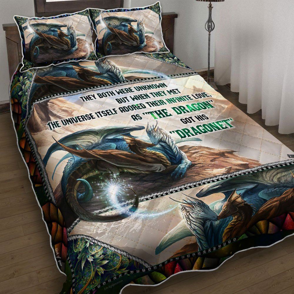 Dragon Love Quilt Bedding Set