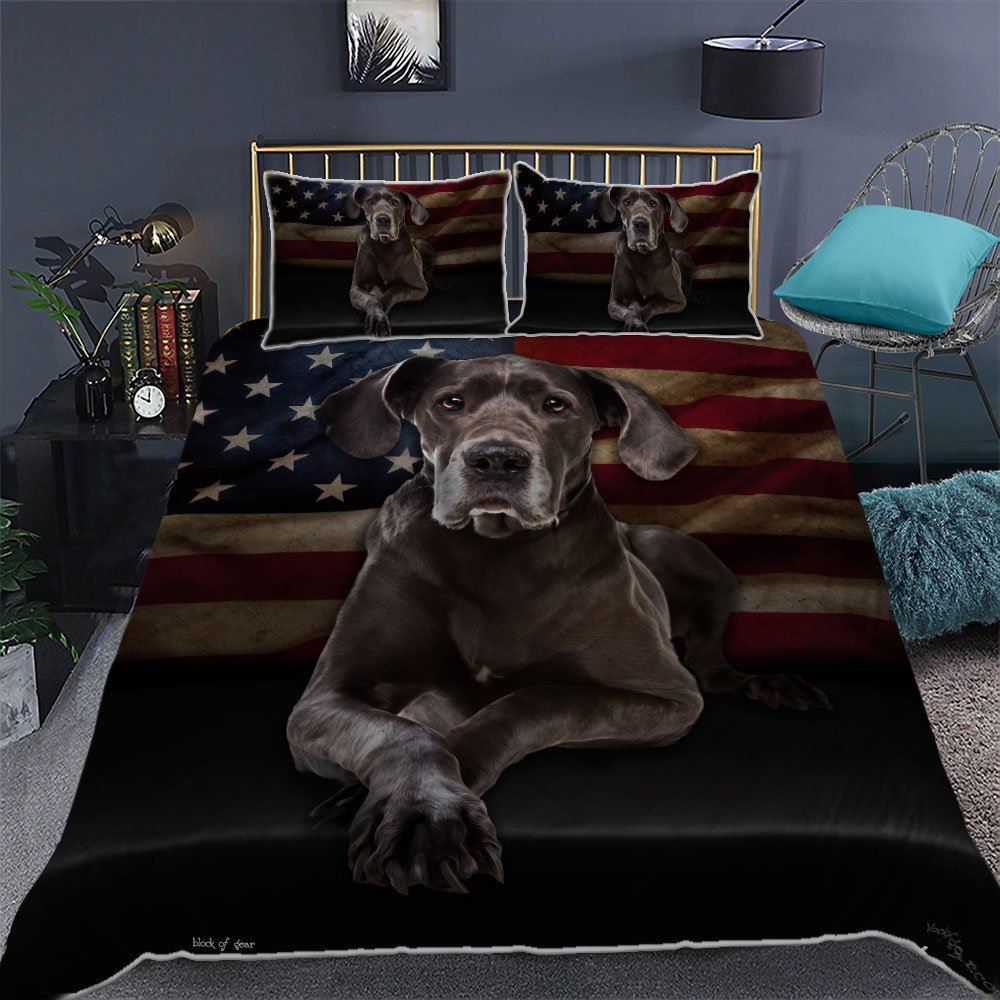 Great Dane Quilt Bedding Set