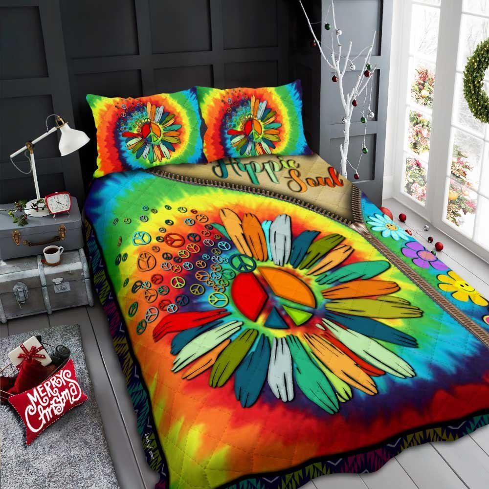 Hippie Soul Quilt Bedding Set 2