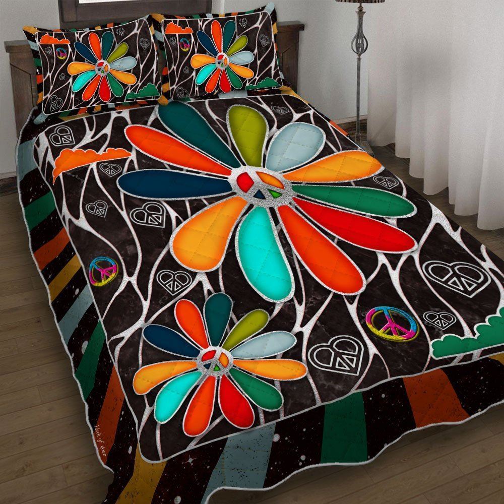 Hippie Soul Quilt Bedding Set-sxfl0