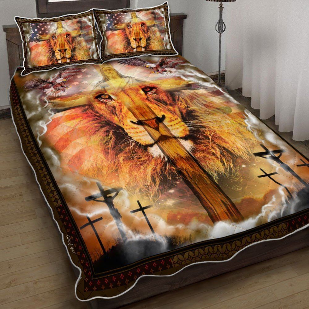 Jesus Christ Our Hope Quilt Bedding Set