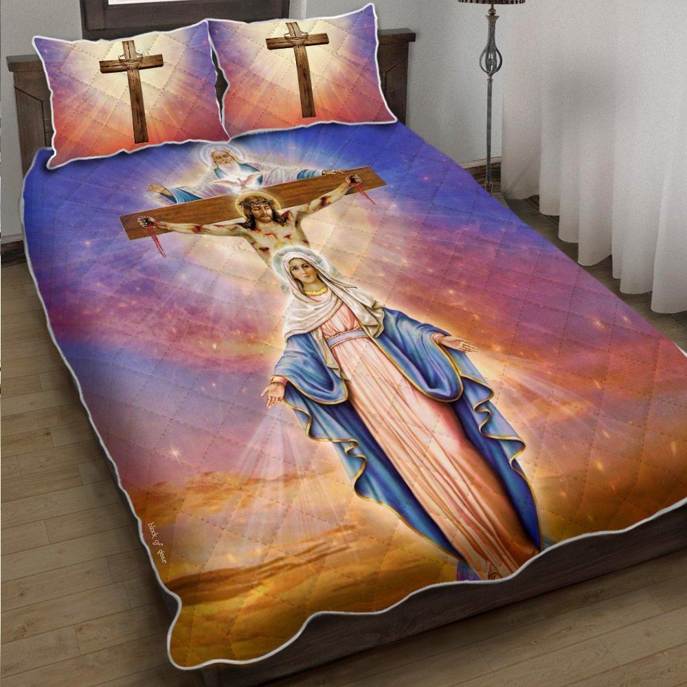 Jesus Christian Quilt Bedding Set