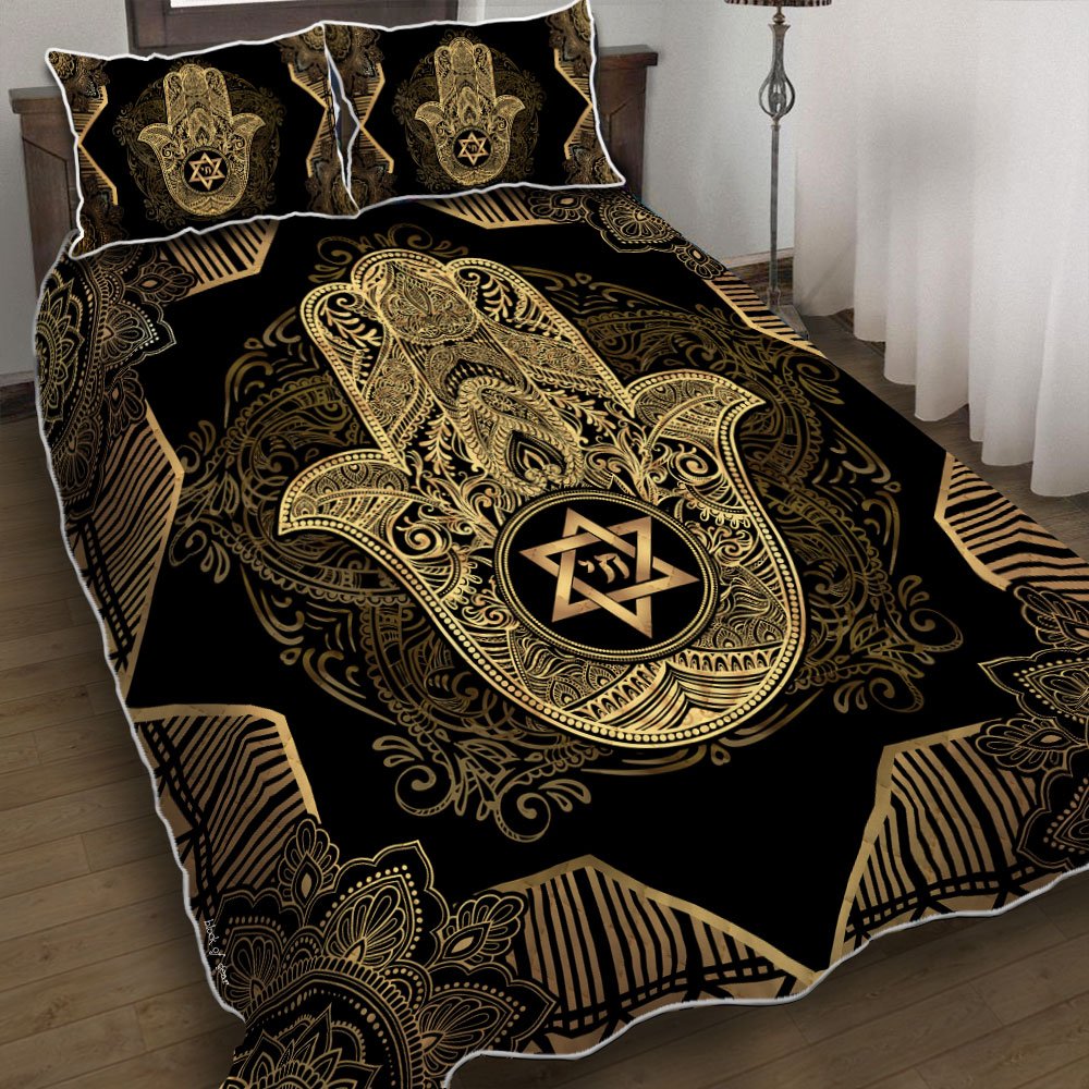 Jewish Quilt Bedding Set